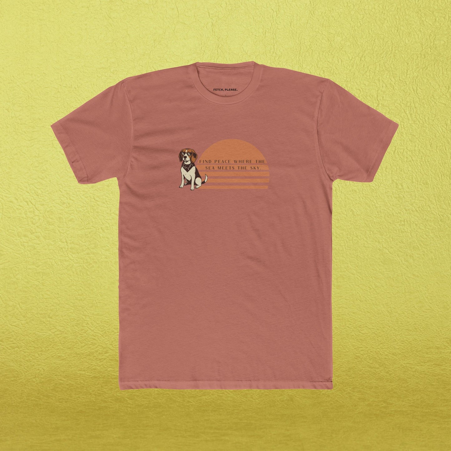 Find Peace Where the Sea Meets the Sky T-shirt
