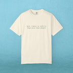 Most likely to talk to dogs more than people - T-shirt