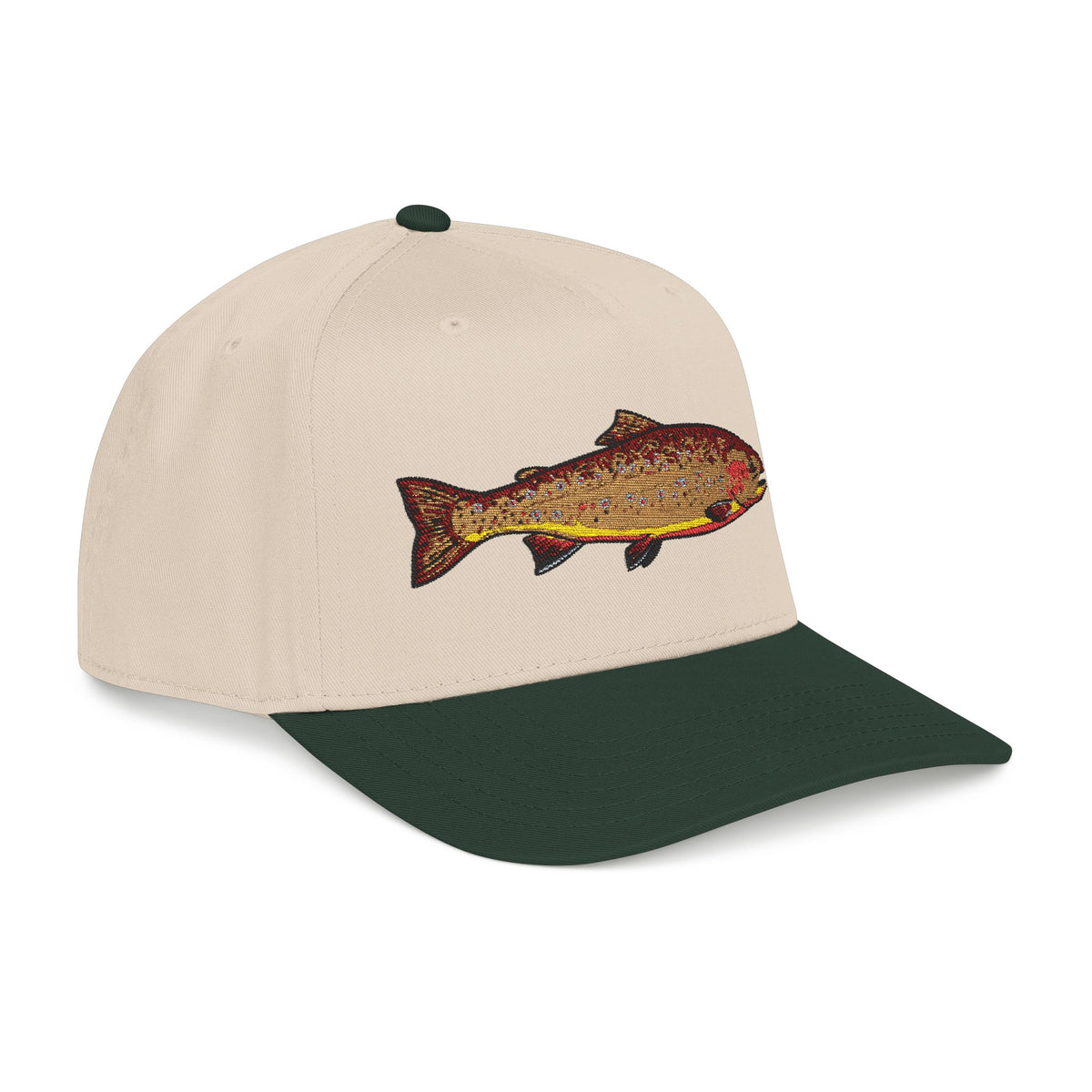Brook Trout Snapback Baseball Cap