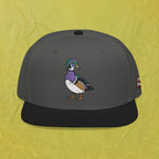 Embroidered Wood Duck Snapback Hat