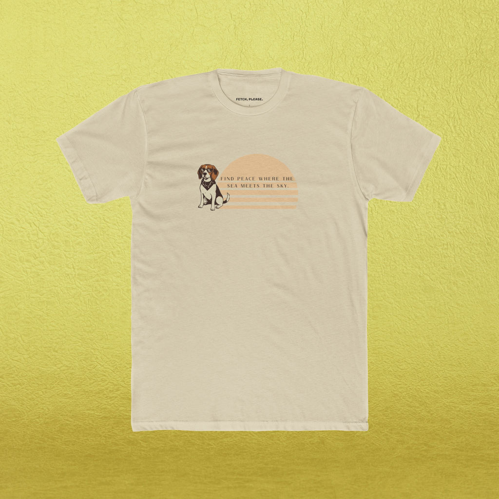 Find Peace Where the Sea Meets the Sky T-shirt