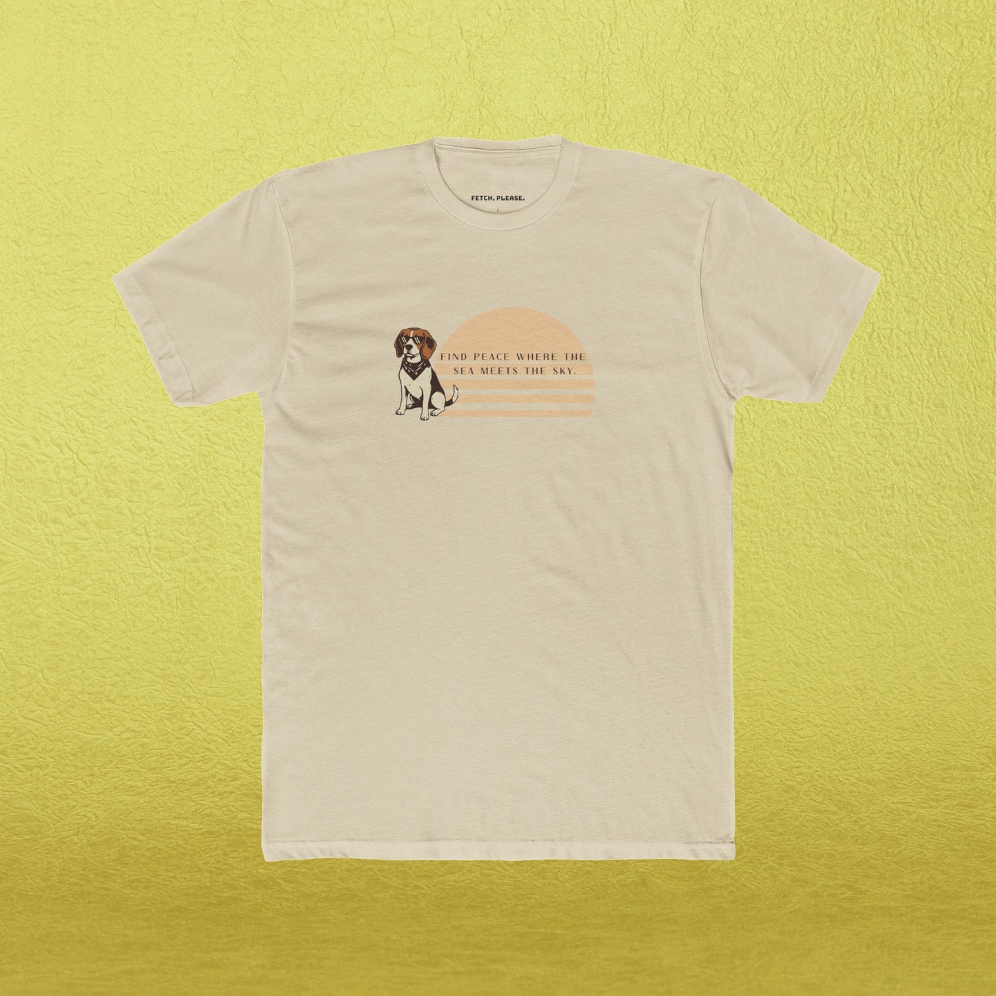 Find Peace Where the Sea Meets the Sky T-shirt