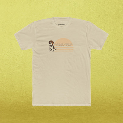Find Peace Where the Sea Meets the Sky T-shirt