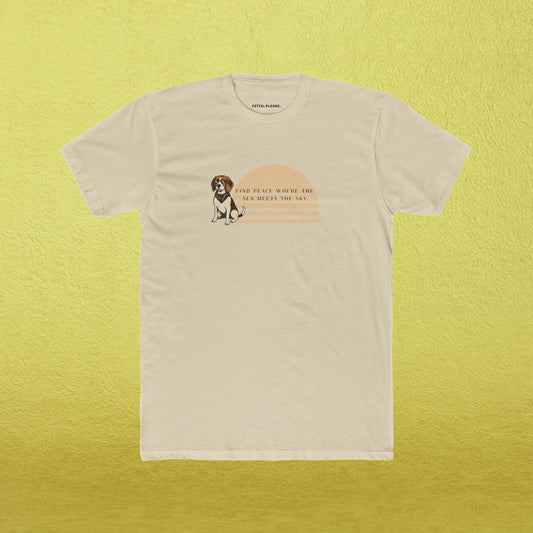 Find Peace Where the Sea Meets the Sky T-shirt
