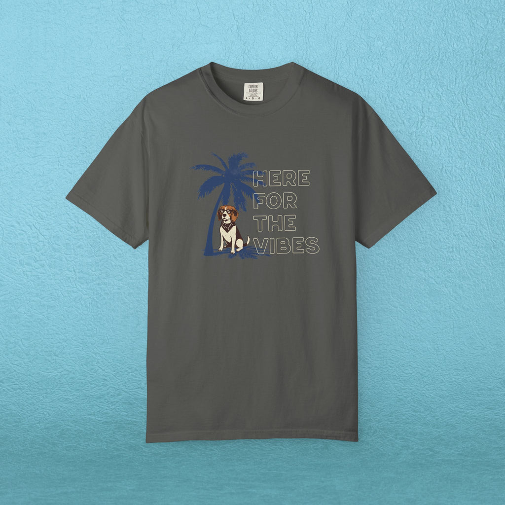 Here for the Vibes Palm Tree T-shirt
