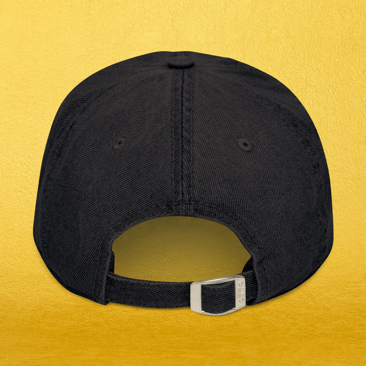 Embroidered Flower Denim Hat – Vintage Baseball Cap
