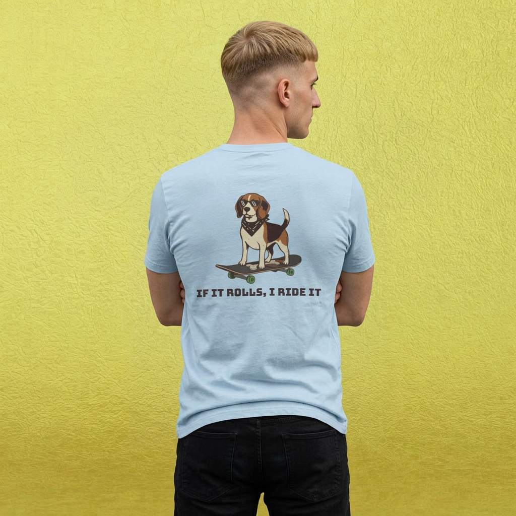 "If it Rolls I Ride it" Fetch, Please. T-Shirt