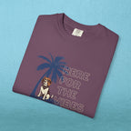 Here for the Vibes Palm Tree T-shirt