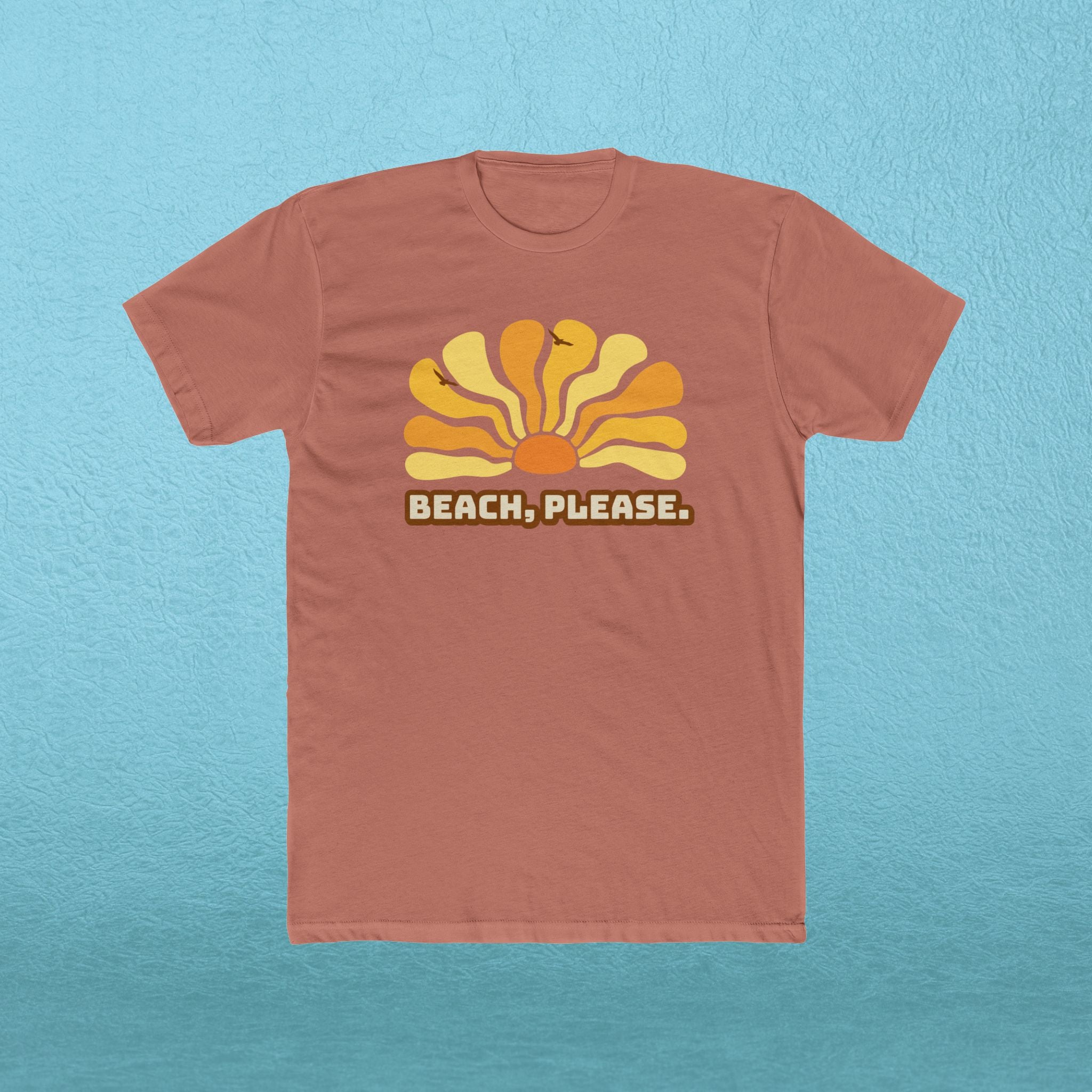 Beach, Please Retro Sun T-Shirt