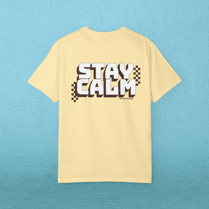 Stay Calm Vintage Graphic T-Shirt