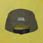 Embroidered Fishing Lure 5-Panel Cap