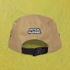 Embroidered Fishing Lure 5-Panel Cap