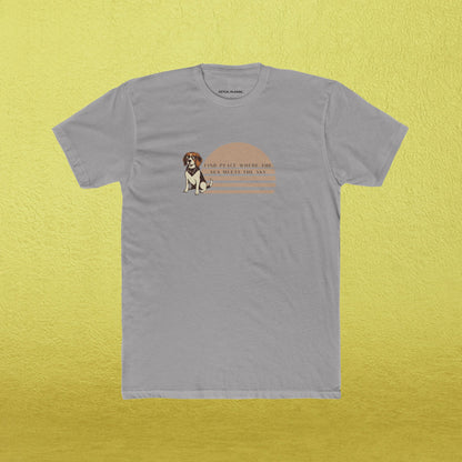 Find Peace Where the Sea Meets the Sky T-shirt