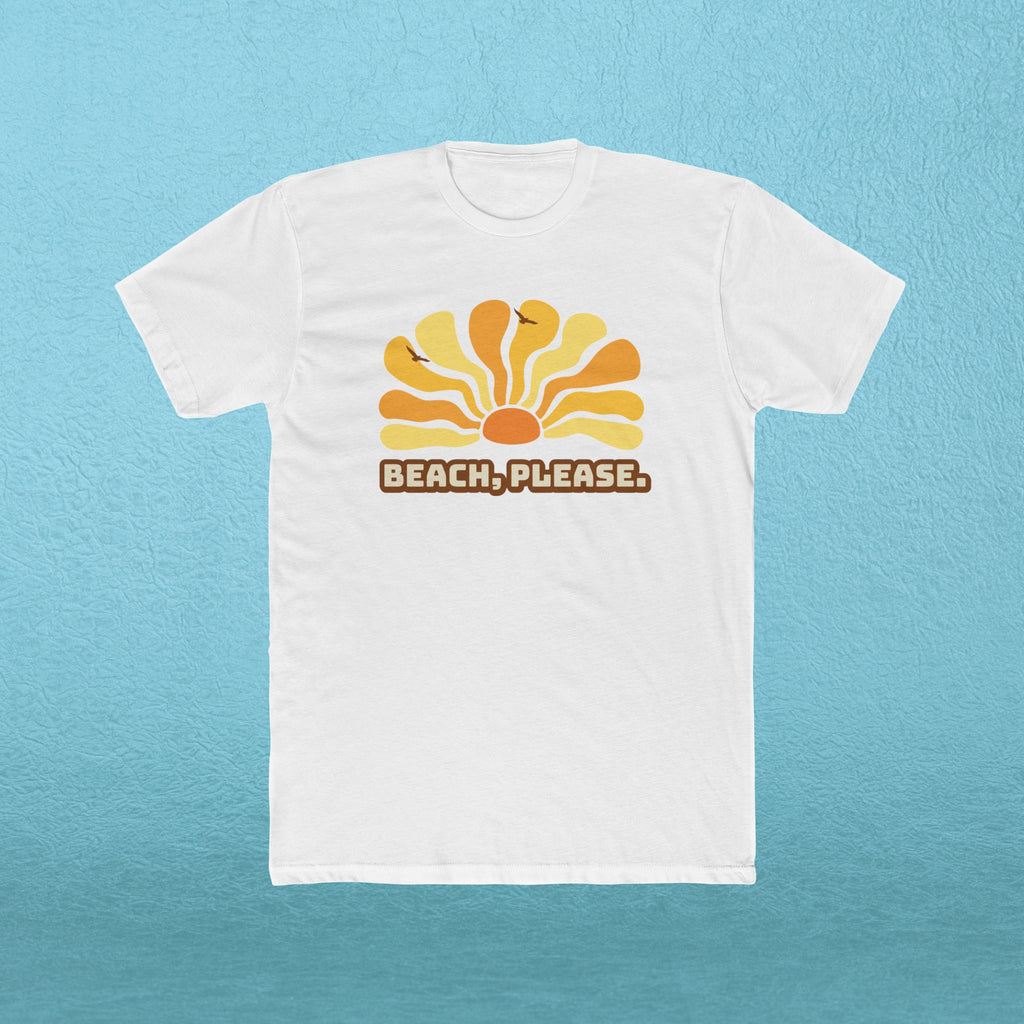 Beach, Please Retro Sun T-Shirt