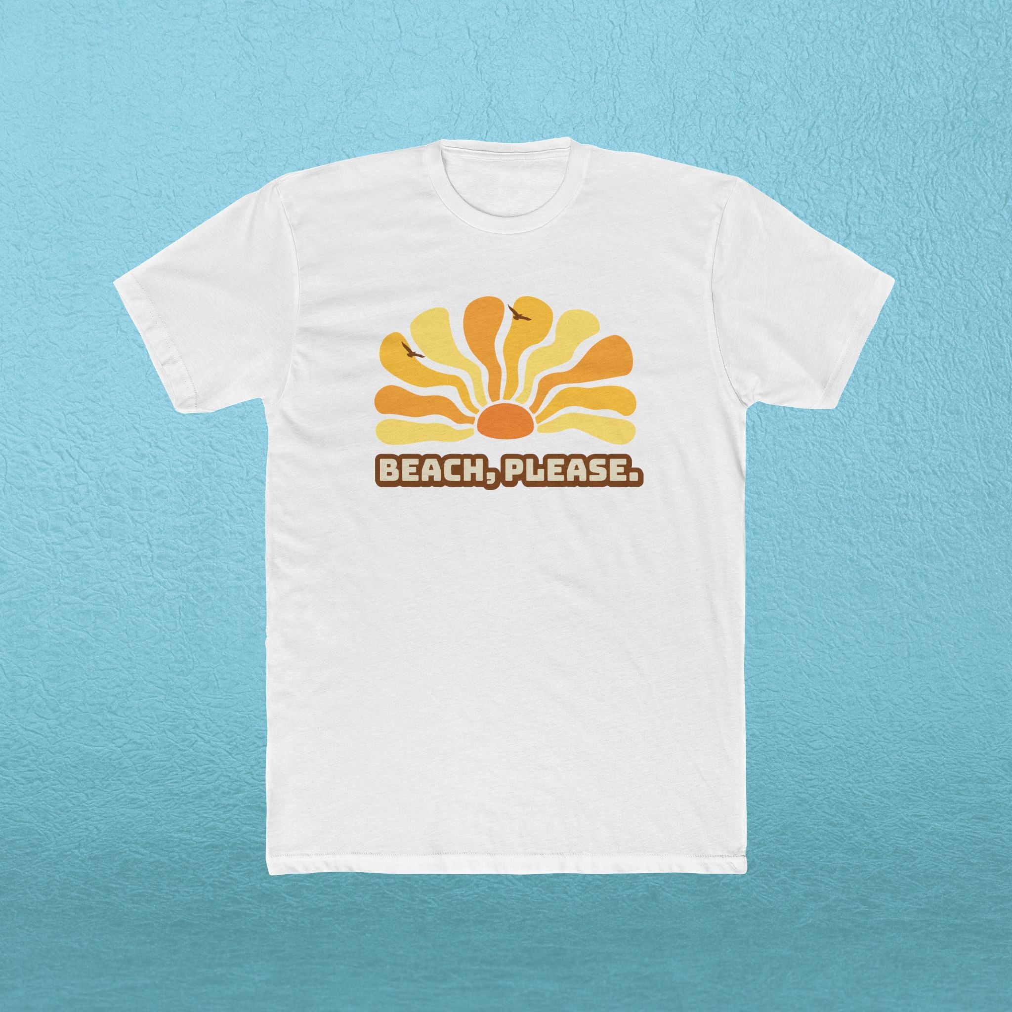 Beach, Please Retro Sun T-Shirt