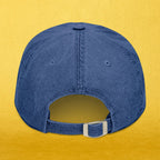 Embroidered Flower Denim Hat – Vintage Baseball Cap