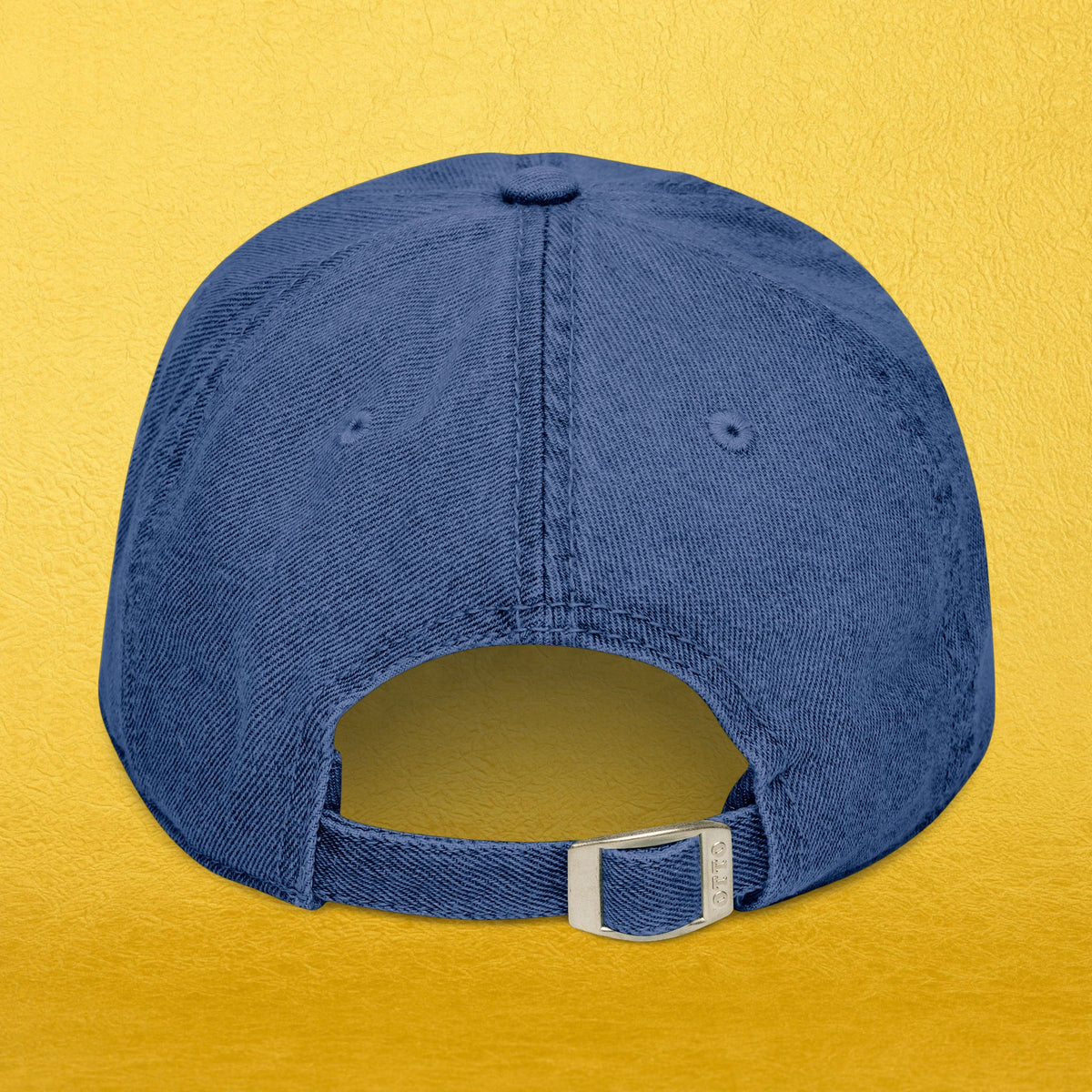 Embroidered Flower Denim Hat – Vintage Baseball Cap