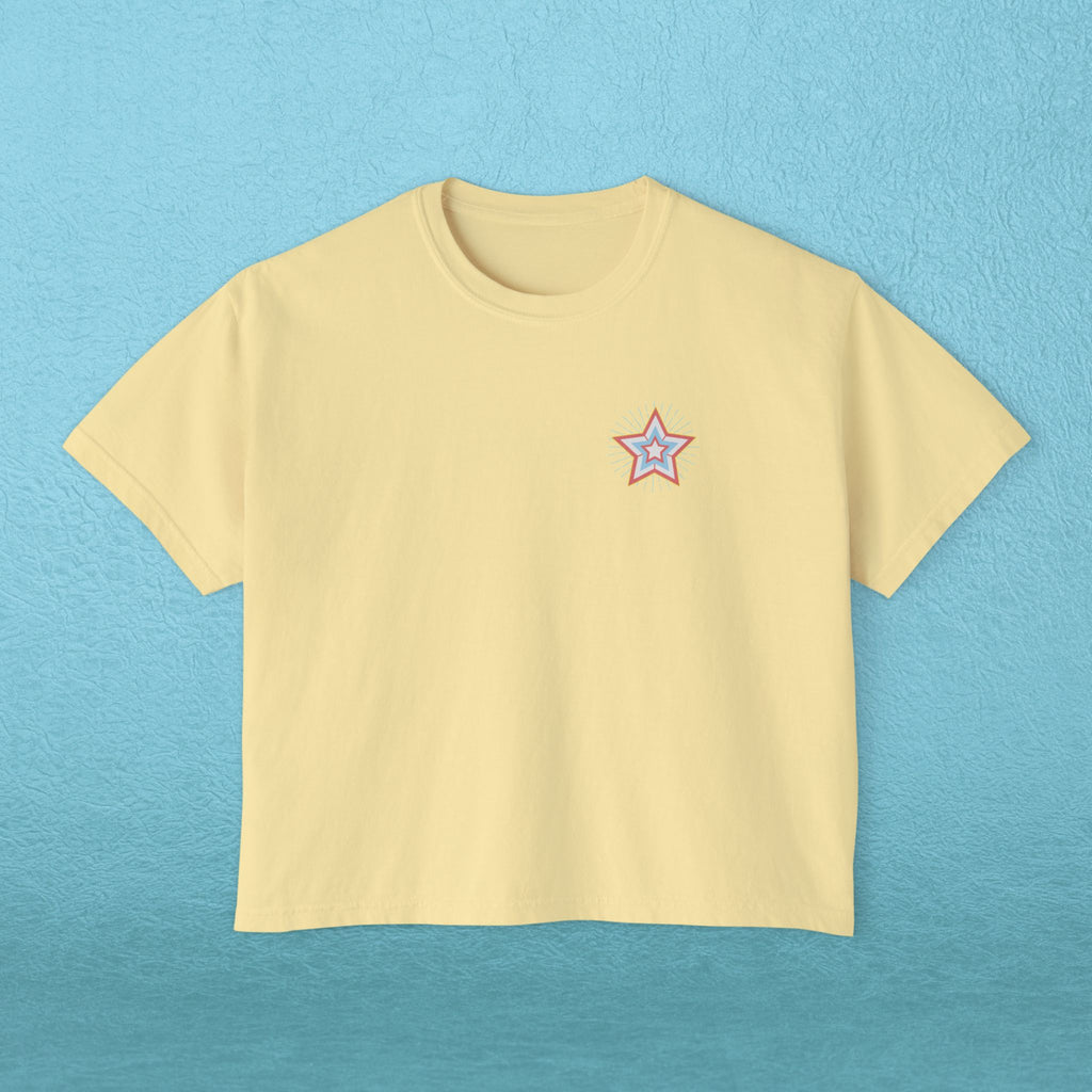 Dog Mom Boxy Graphic T‑Shirt - Fetch Champion