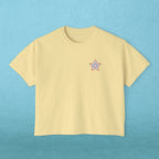 Dog Mom Boxy Graphic T‑Shirt - Fetch Champion