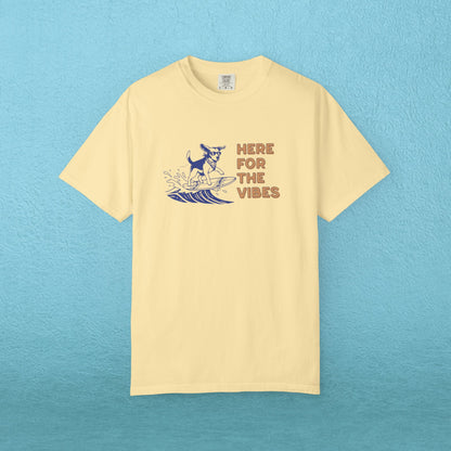 Here for the Vibes Surf T-shirt