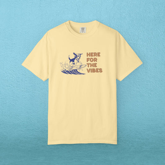 Here for the Vibes Surf T-shirt
