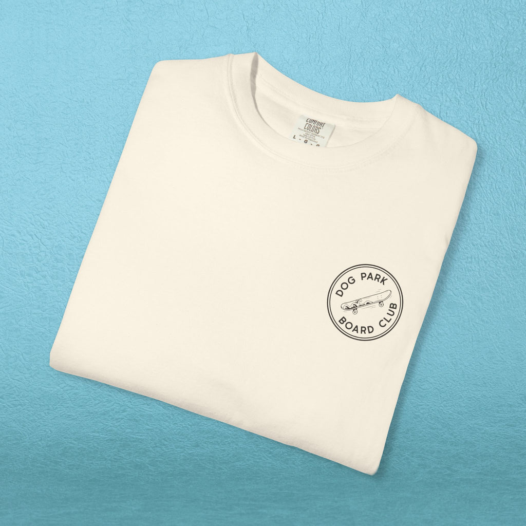 Dog Park Board Club - Skateboarding Beagle T-shirt