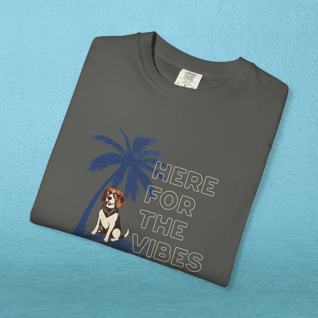 Here for the Vibes Palm Tree T-shirt