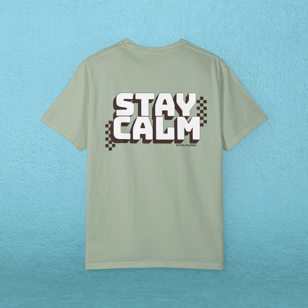 Stay Calm Vintage Graphic T-Shirt