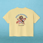 Dog Mom Boxy Graphic T‑Shirt - Fetch Champion