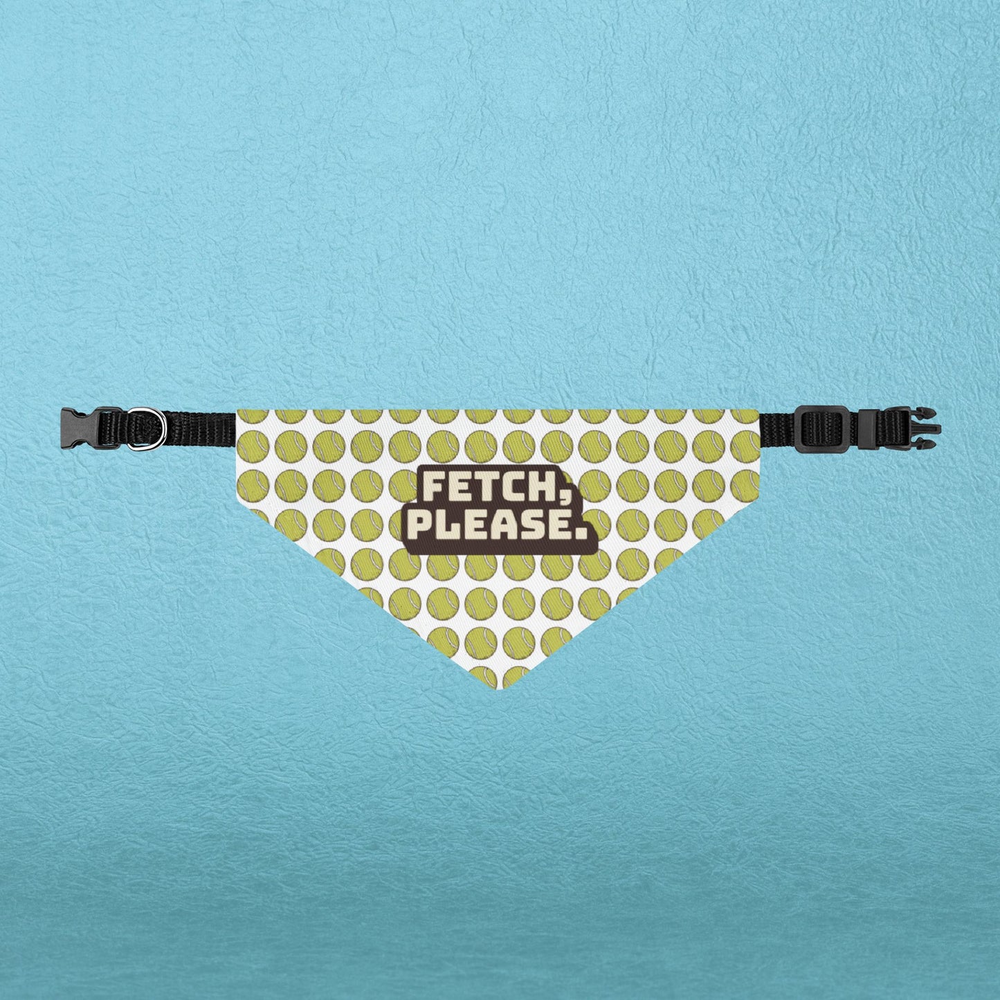 Tennis Ball Pet Bandana