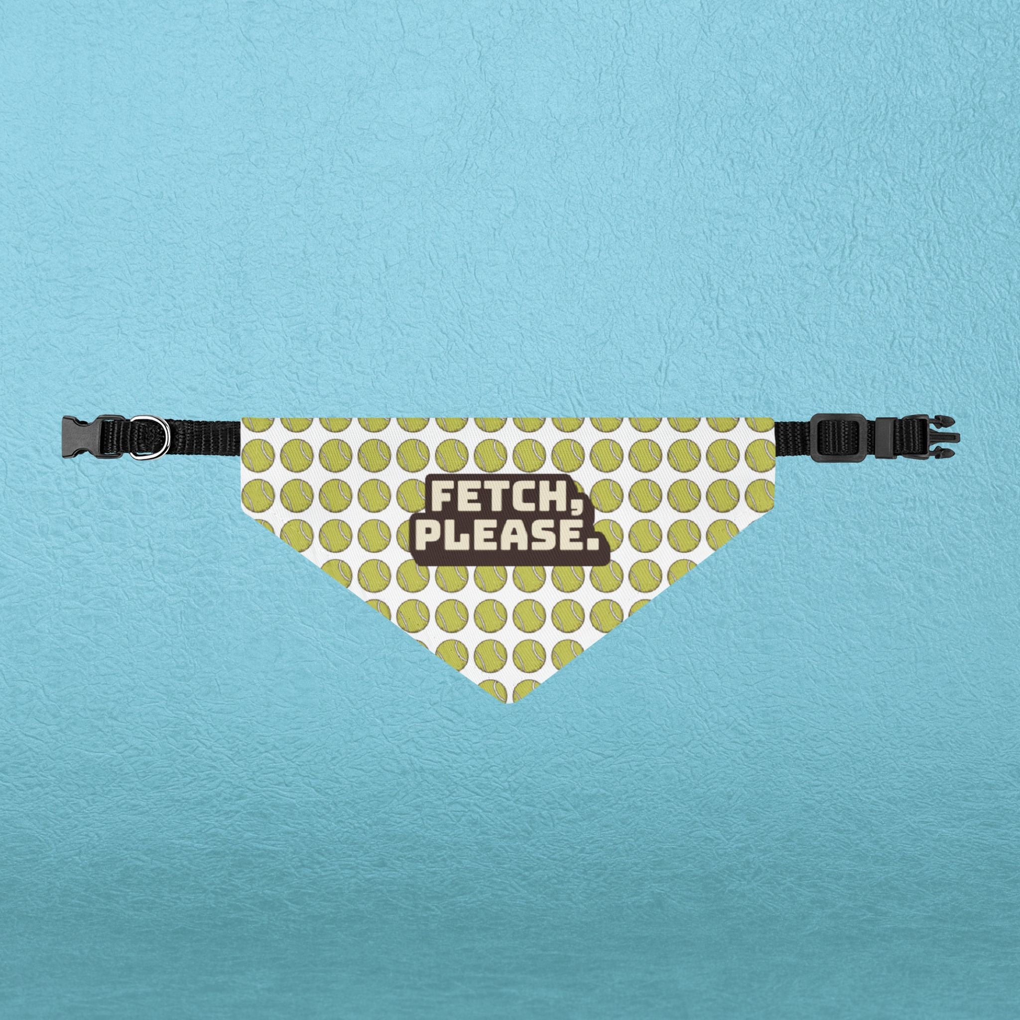 Tennis Ball Pet Bandana