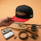 Brook Trout Snapback Hat