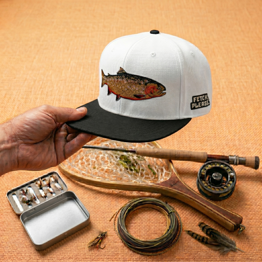 Brook Trout Snapback Hat
