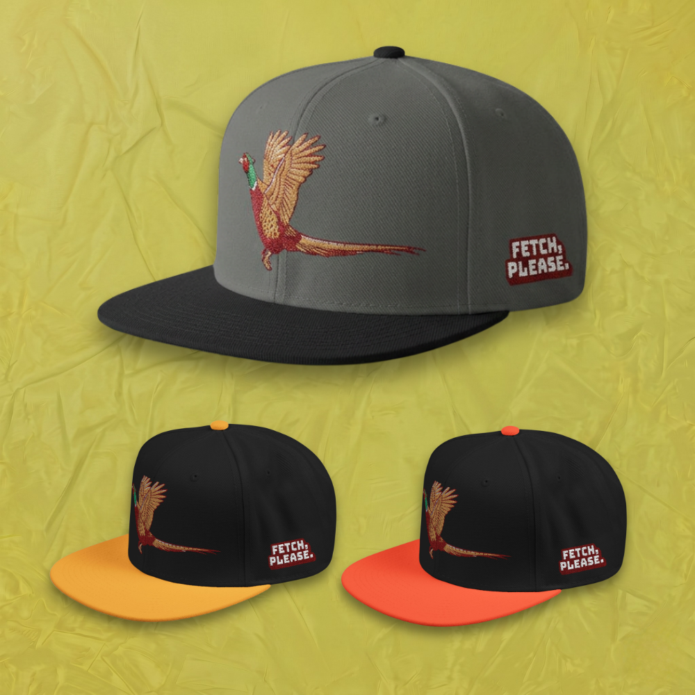 Pheasant Snapback Hat
